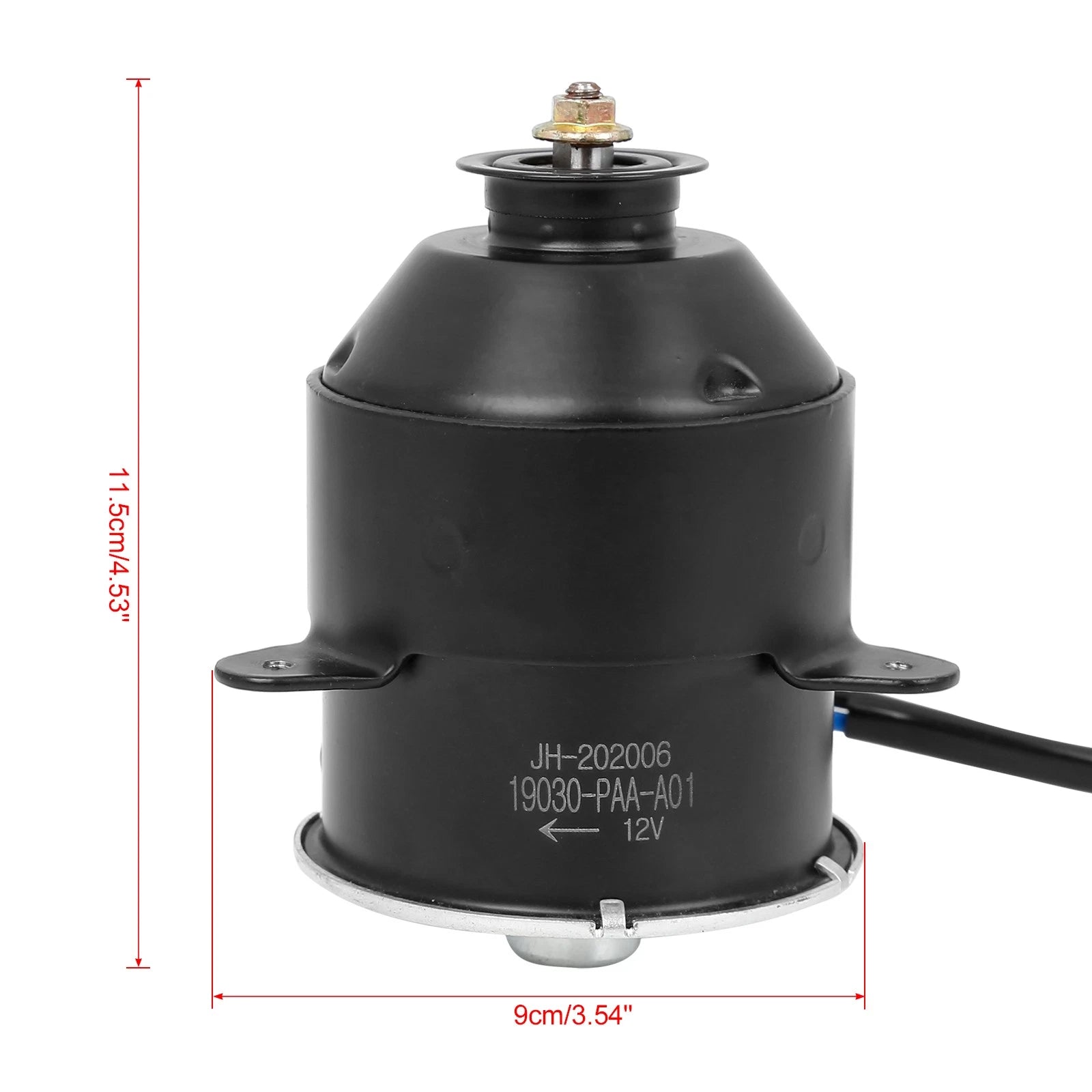 Replacement Radiator Cooling Fan Motor for Honda Accord (1998–2002) 19030-PAA-A01