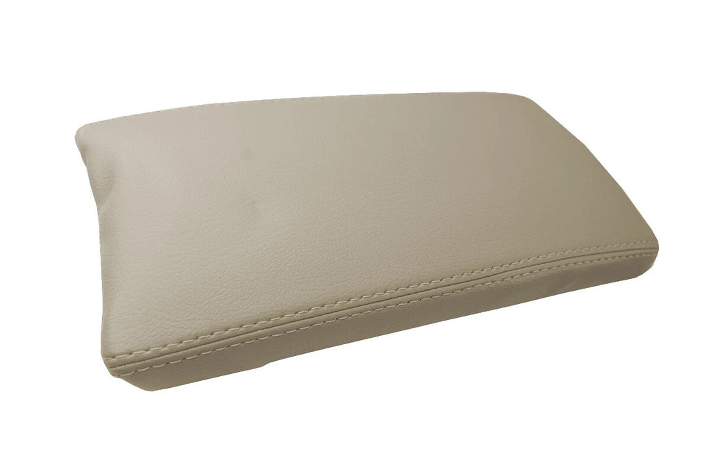 Leather Console Lid Pull Over Cover for Toyota Prius (2010–2015) Beige