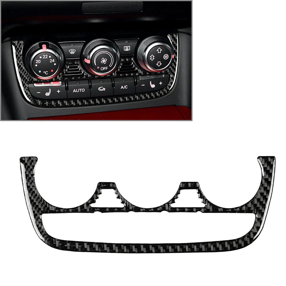 Center Console Air Conditioner Switch Cover for Audi TT TTS TTRS (2008-2014)