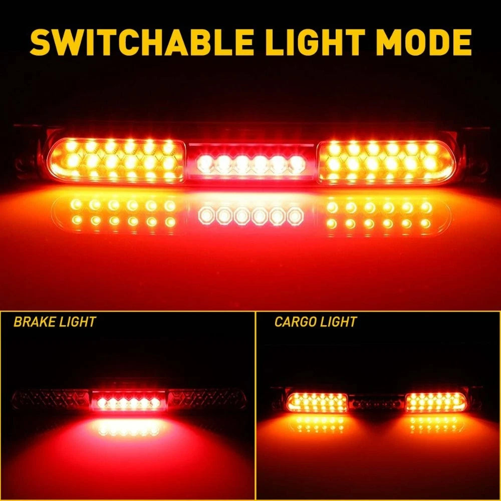 LED Side Marker Lights for Dodge Challenger (2015–2022) Smoke Amber Red