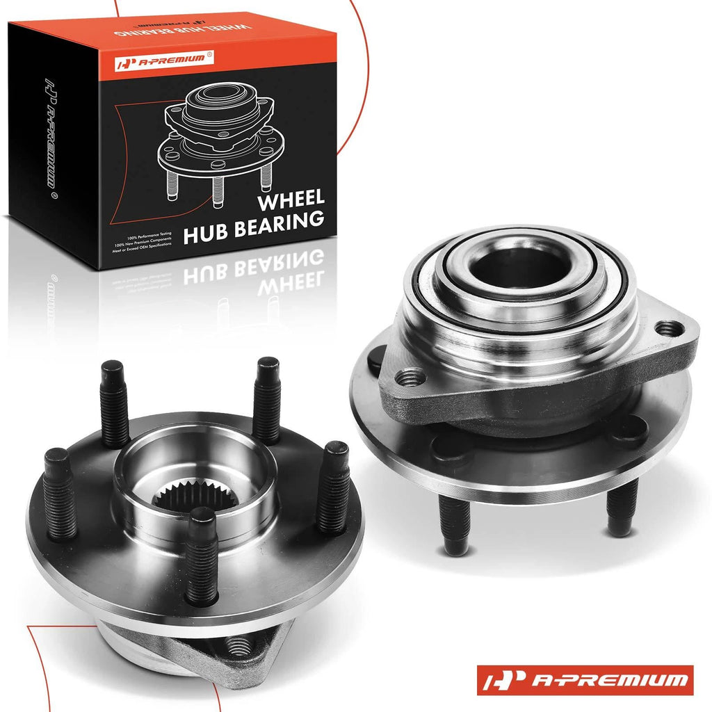 2X Front Wheel Hub & Bearing Assembly for Chevy Malibu (2004–2007)