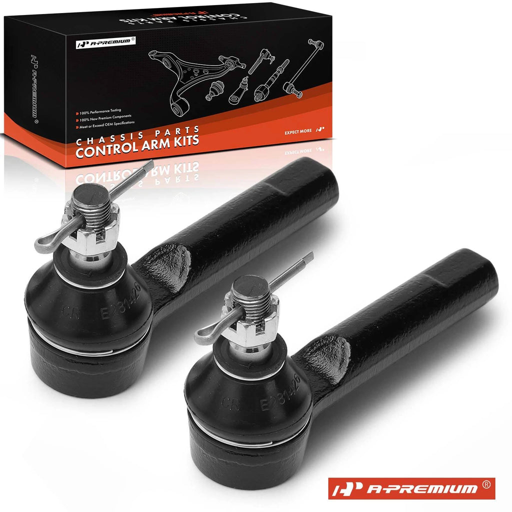 2X Front Outer Steering Tie Rod End for Nissan Altima (1993–1996)