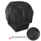 Driver Bottom Replacement Car Seat Cover for GMC Yukon XL (1999–2002) Black