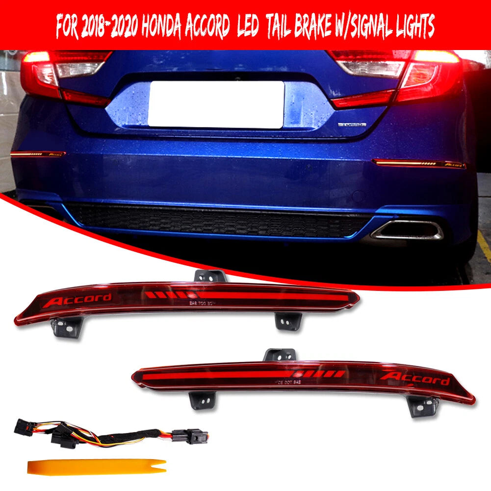 LED Tail Brake Signal Lights for Honda Accord (2018–2022)