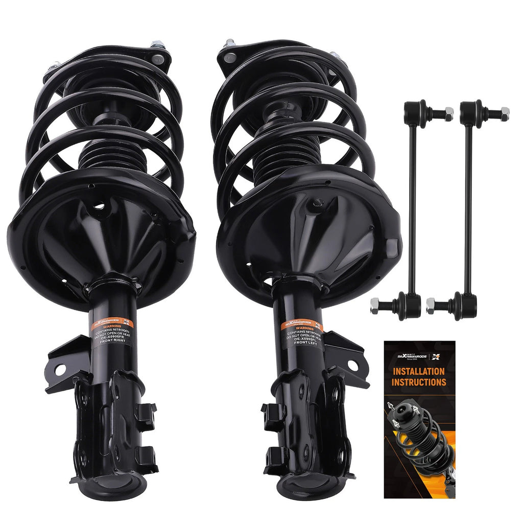 4X Front Struts & Sway Bar Link for Kia Forte/Forte Koup/Forte5 (2010–2013)