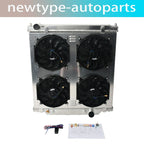 3 Row Radiator Shroud Fan for Ford F250 F350 F550 (2005–2007) 6.0L 6.8L