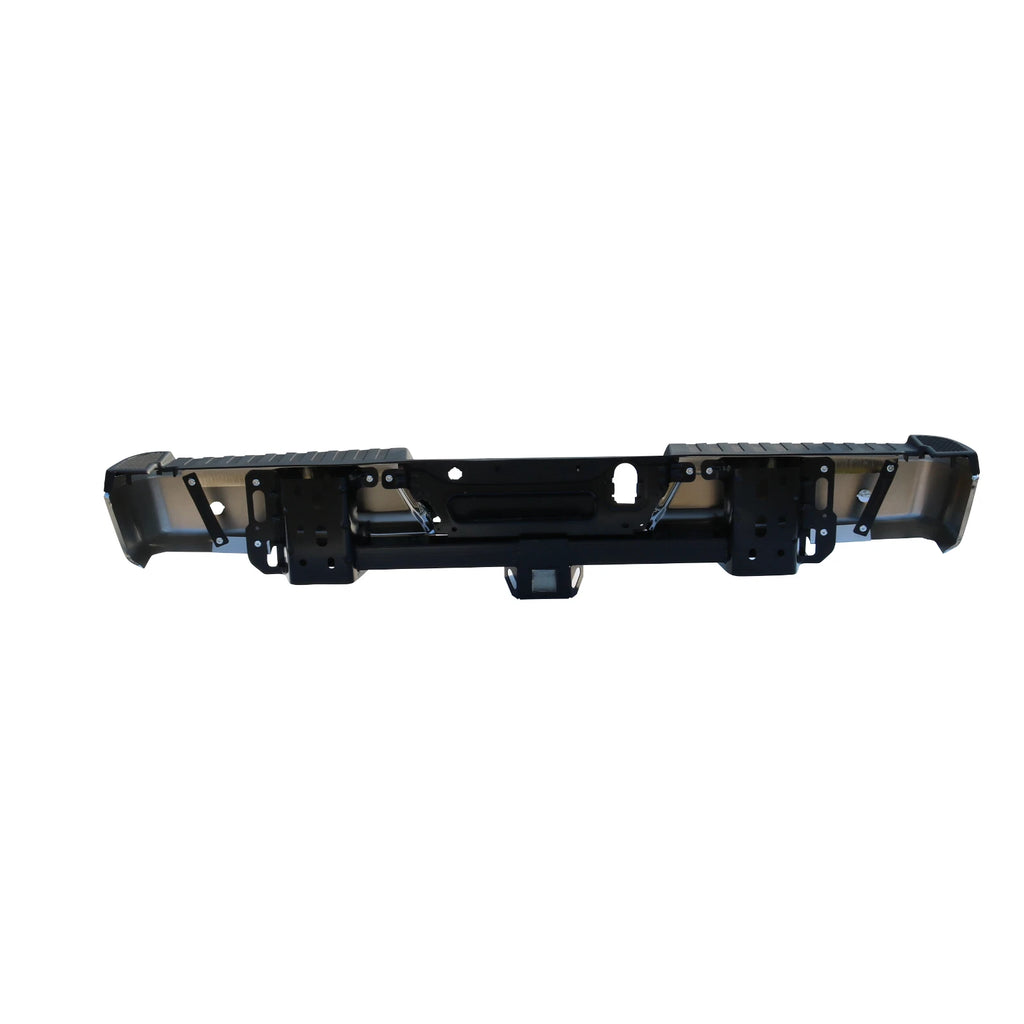 Chrome Steel Rear Step Bumper for Ford F-150 (2015-2020)