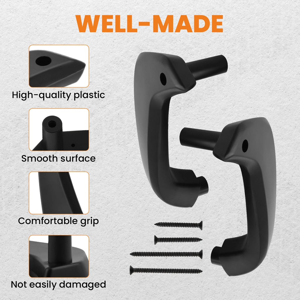 Set of 2 Interior Front Door Pull Handles for Ford Fiesta (2011–2020) D2BB-A23942