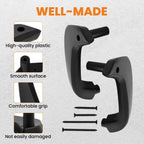 Set of 2 Interior Front Door Pull Handles for Ford Fiesta (2011–2020) D2BB-A23942