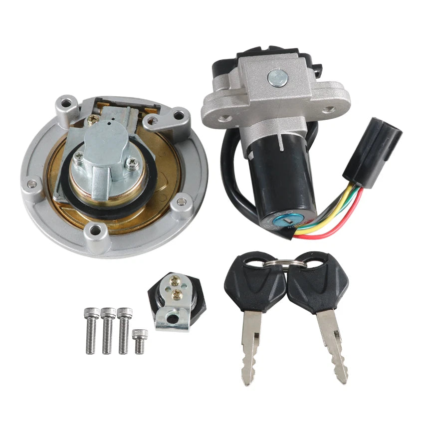 Ignition Key Switch & Fuel Tank Cap Lock Set for Ducati Hypermotard 796 (2010–2012)