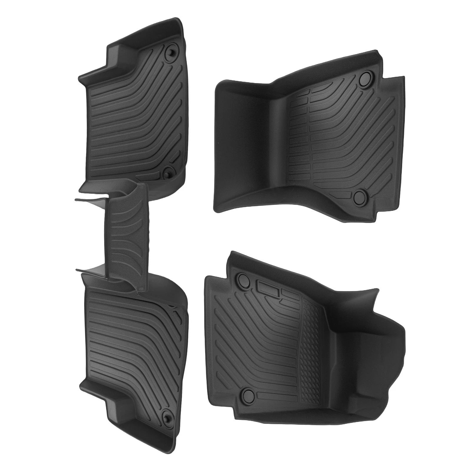Set of 4 TPE Carpet Floor Mats for Audi A6 A7 Quattro RS7 S6 S7 (2012–2018)