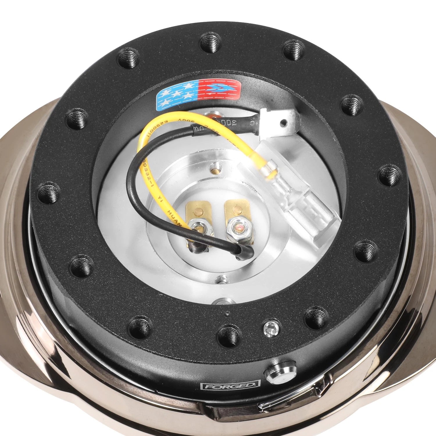NRG SRK-220BKC Quick Release Hub Adapter for Universal Vehicles (Gen 2.2)
