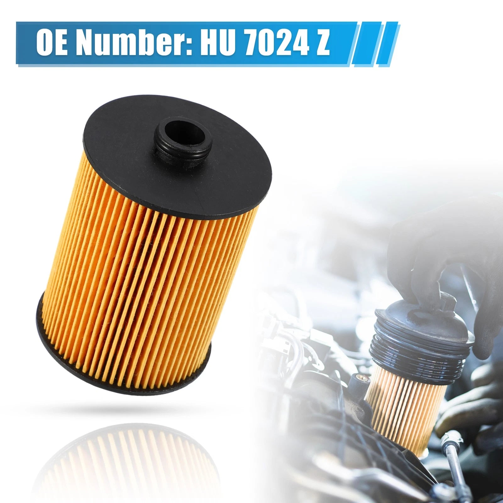 Engine Oil Filter HU 7024 Z 079 198 405 D 03H 115 562 B for Audi A8 (1994–1999)