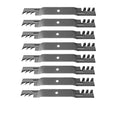 8 Toothed Mulching Mower Blades for John Deere (Replaces 92-615)