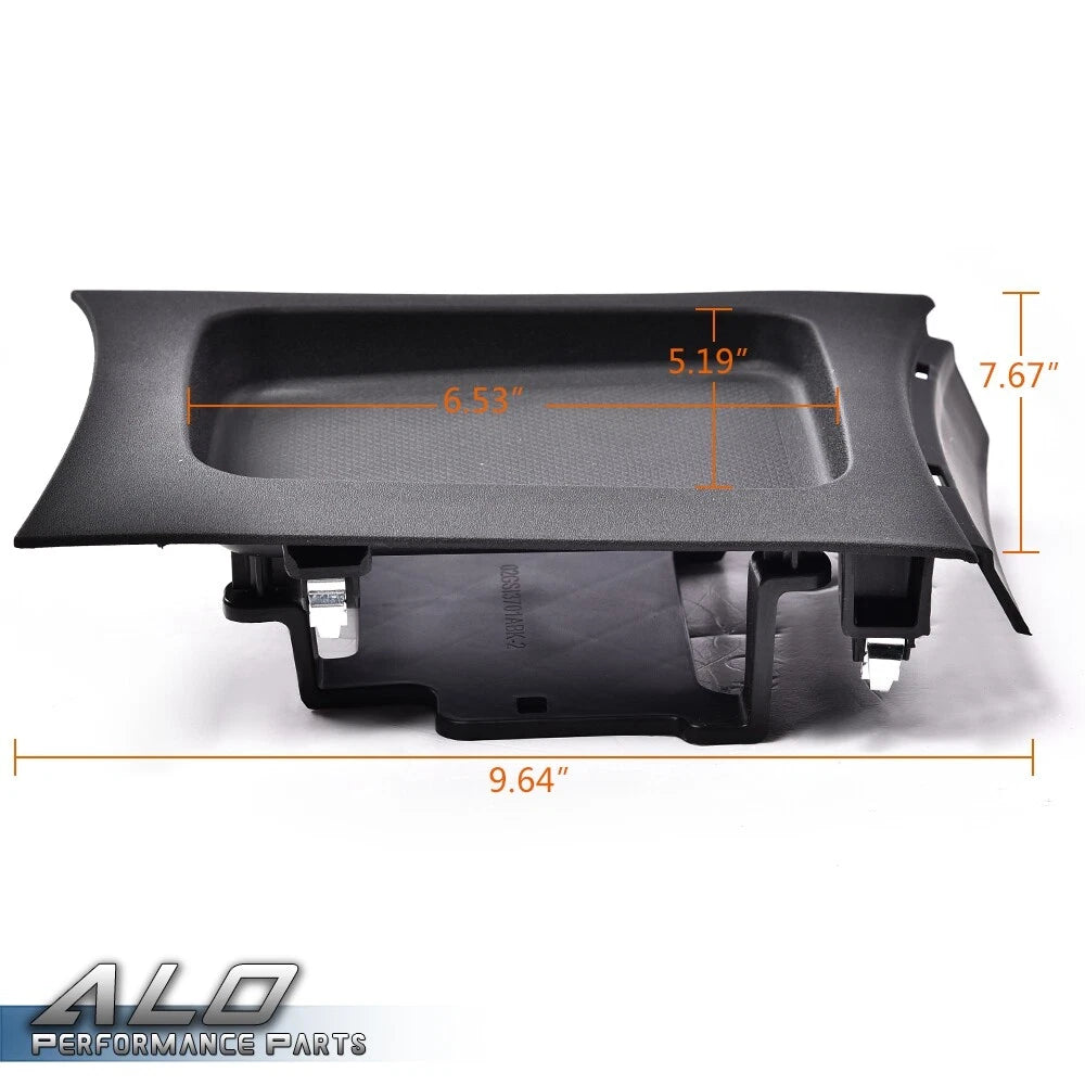 Shifter Console Tray Bezel for Dodge Charger (2011–2017) Black