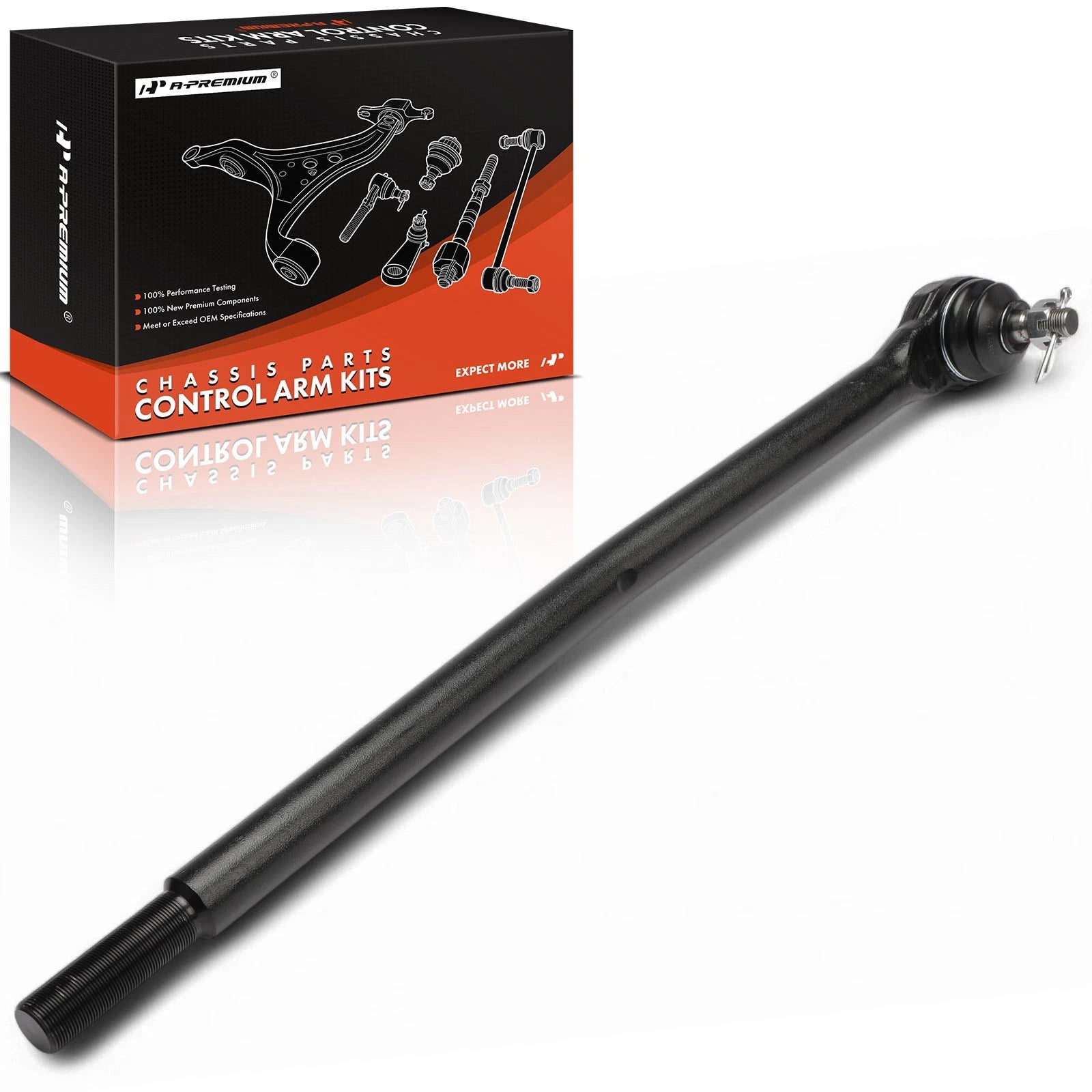 Front Right Outer Tie Rod End for Chevrolet GMC C3500HD (1991–2002)