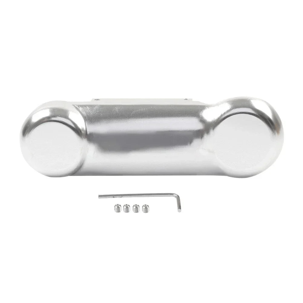 1x Silver Front Axle Cap Nut Cover for Vespa Sprint, Primavera (2014-2023)