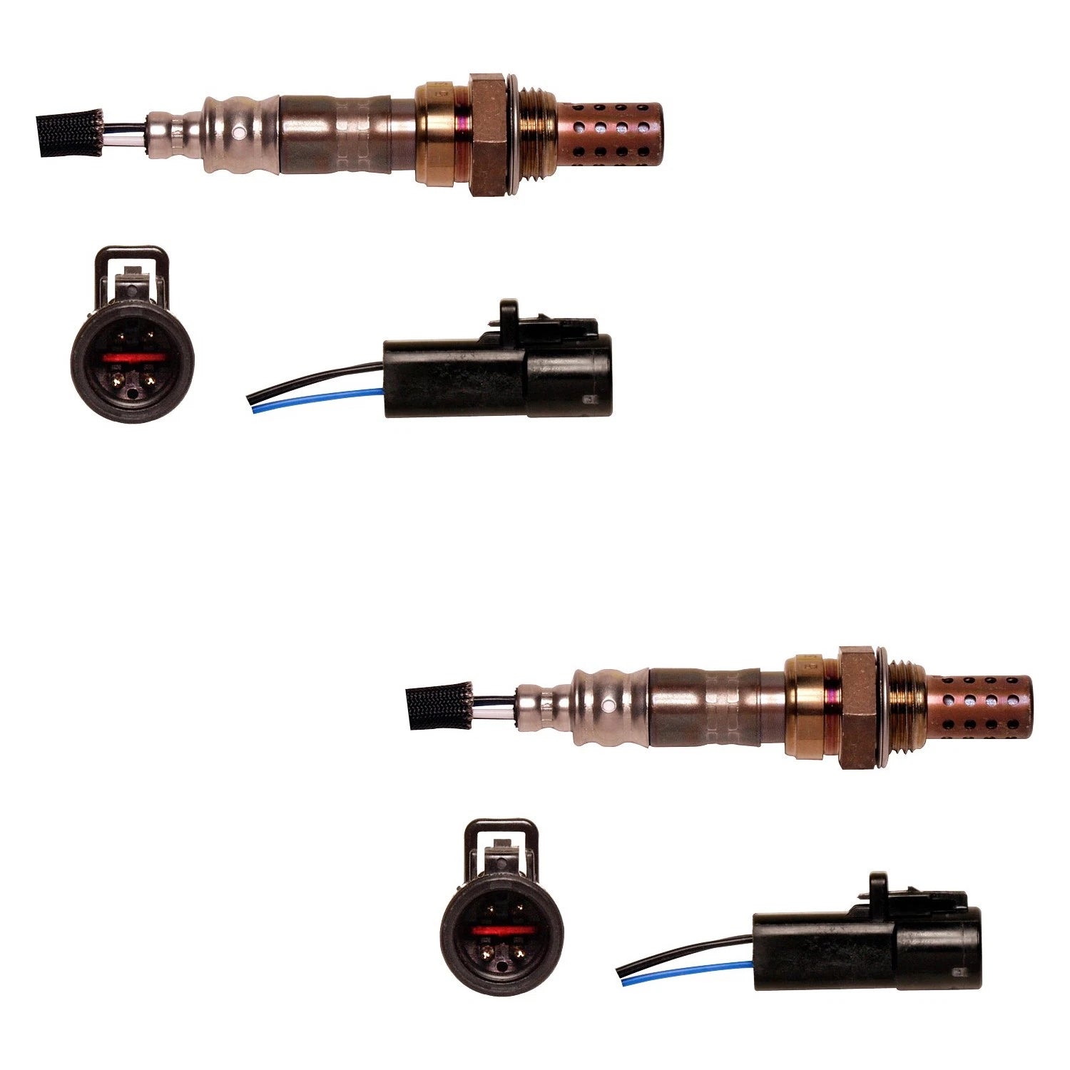 2X Denso Upstream Oxygen Sensors for F-250 Ranger E-350 F-350 (1997–2009)