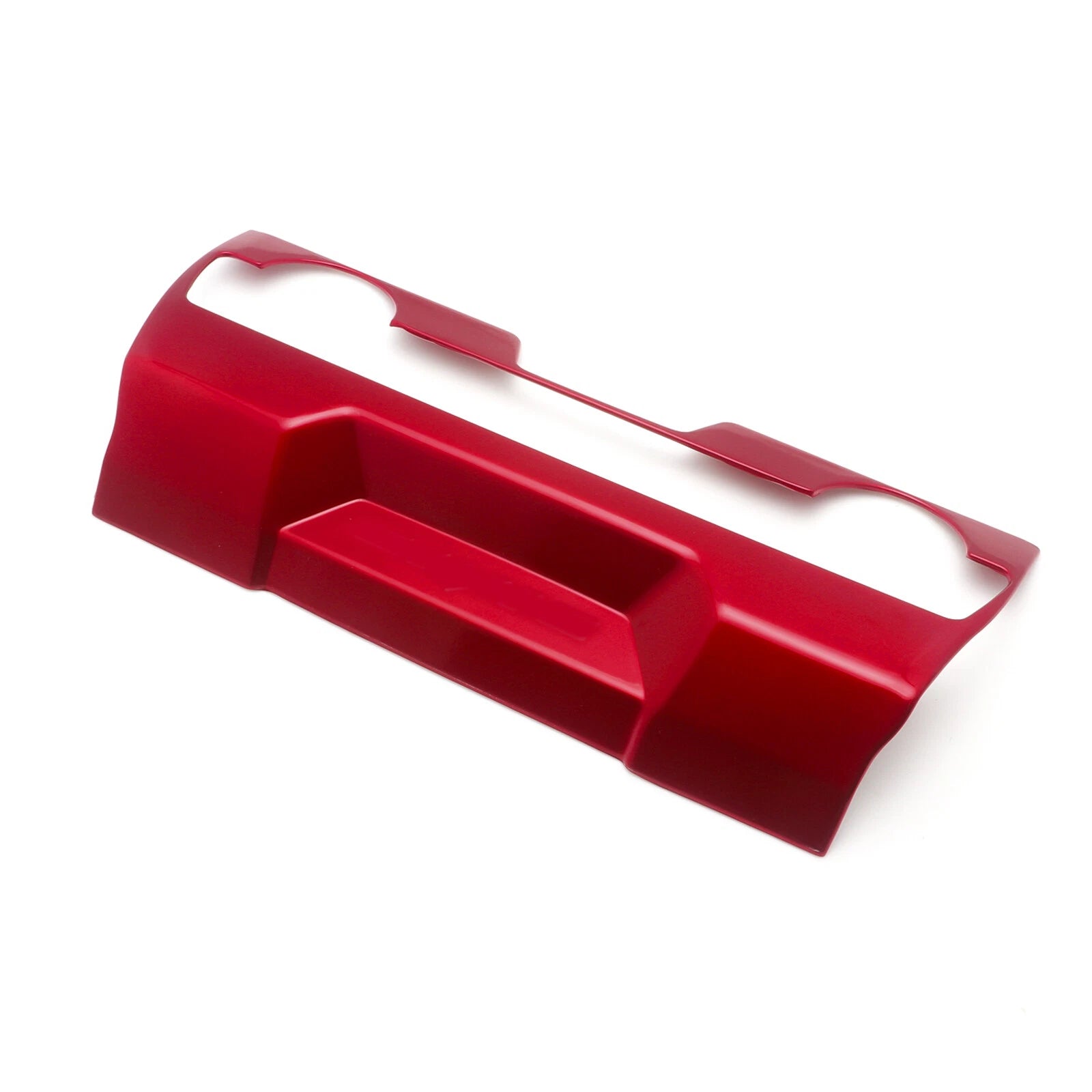 Red Central Console AC Switch Panel Cover Trim for Honda Civic (2016-2021)