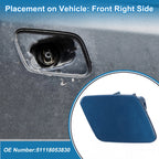 Bumper Headlight Washer Nozzle Cover Cap for BMW 1 Series (2012–2019)