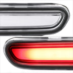 3D LED Bar Tail Brake Light for Dodge Charger (2006–2010) Chrome