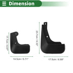 Mud Flaps Splash Guards for Kia Soul (2010–2013) W/ Mount Accessories