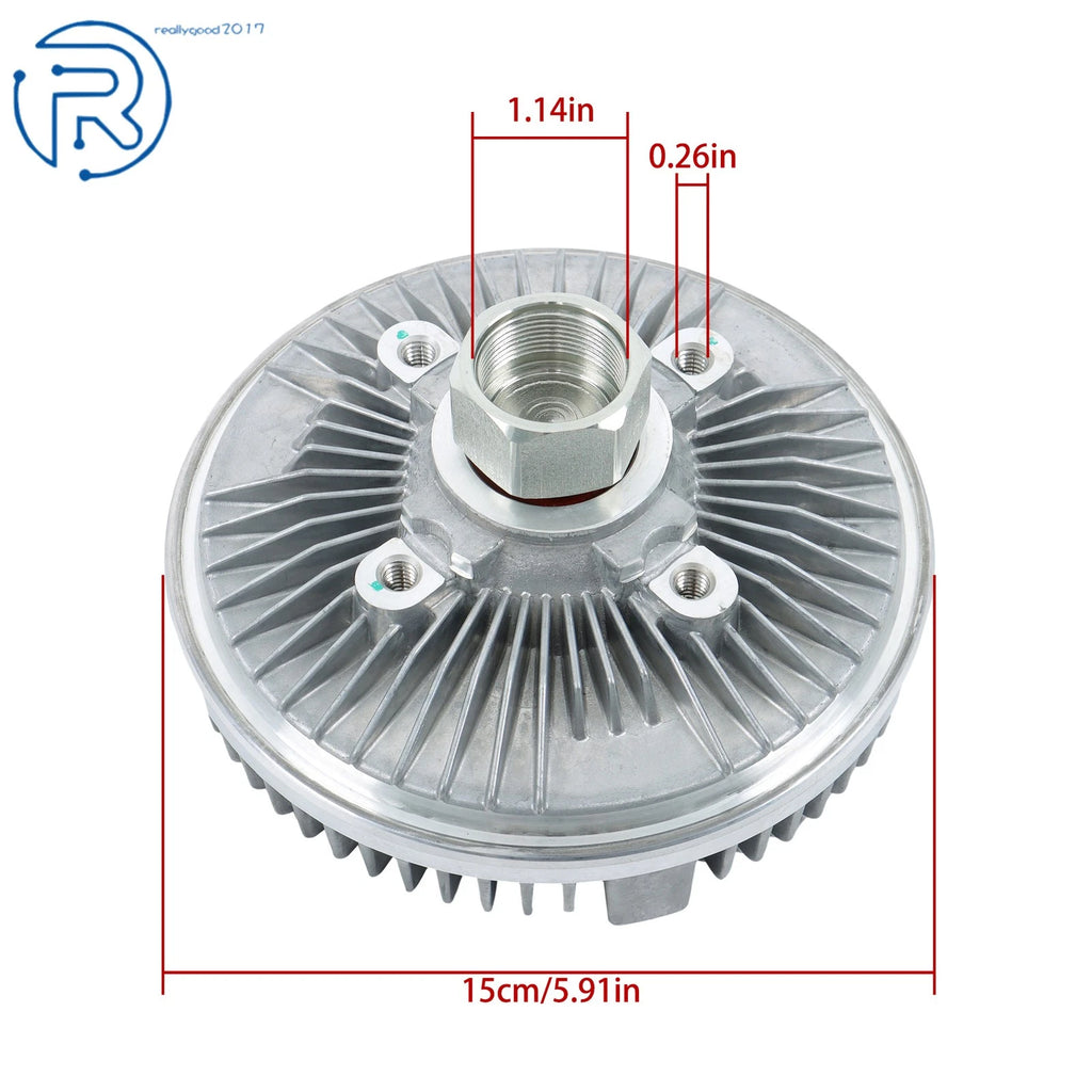 Radiator Cooling Fan Clutch for Dodge Dakota (2005–2010) & Mitsubishi Raider (2006–2009)
