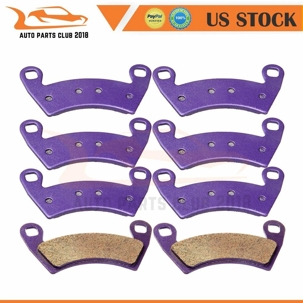 Set of 4 Brake Pads for Polaris RZR 1000 XP Ranger Crew 700 800 900 (2014–2021)