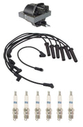 Ignition Wires & 1 Coil 6 Spark Plugs Kit for Buick Century, Chevy S10, Sonoma (1996–2005)