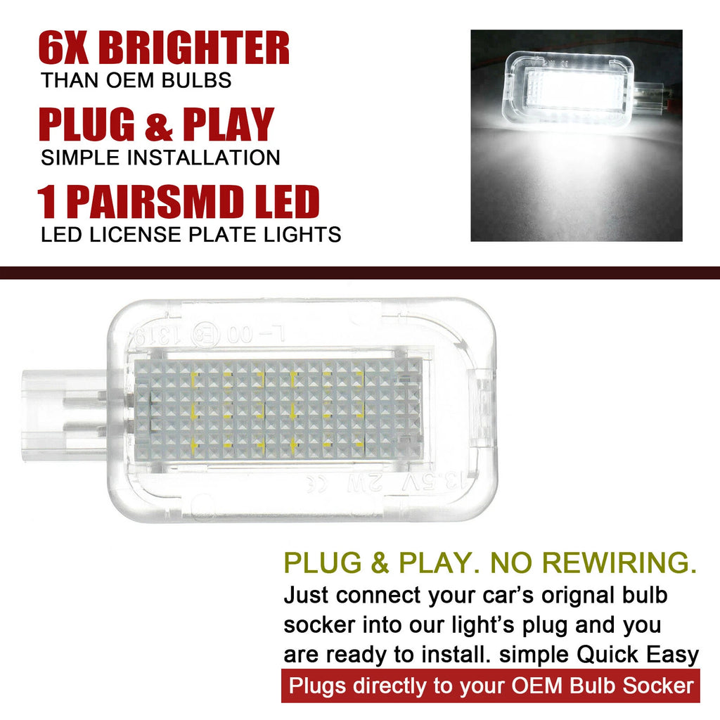 High Power White Full LED Trunk Cargo Area Light Assembly for Honda Acura (2011-2026)
