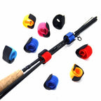 Reusable Rod Strap 2X 20cm Woven Nylon Tape for Angler Gear Organization