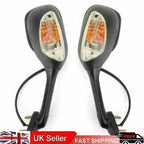 Rearview Side Mirrors w/Turn Signals for Suzuki GSXR 1000 750 600 (2002–2015) T9
