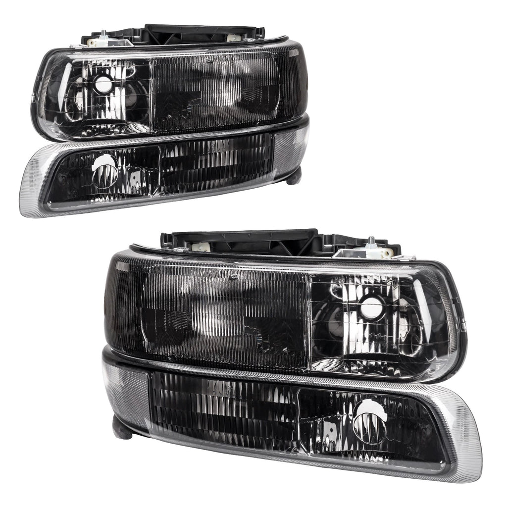 Headlight Assembly with Signal Lights for Chevrolet Silverado 1500 (1999–2002)