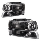 Headlight Assembly with Signal Lights for Chevrolet Silverado 1500 (1999–2002)