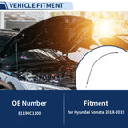 Hood Latch Release Cable for Hyundai Sonata (2018-2019)