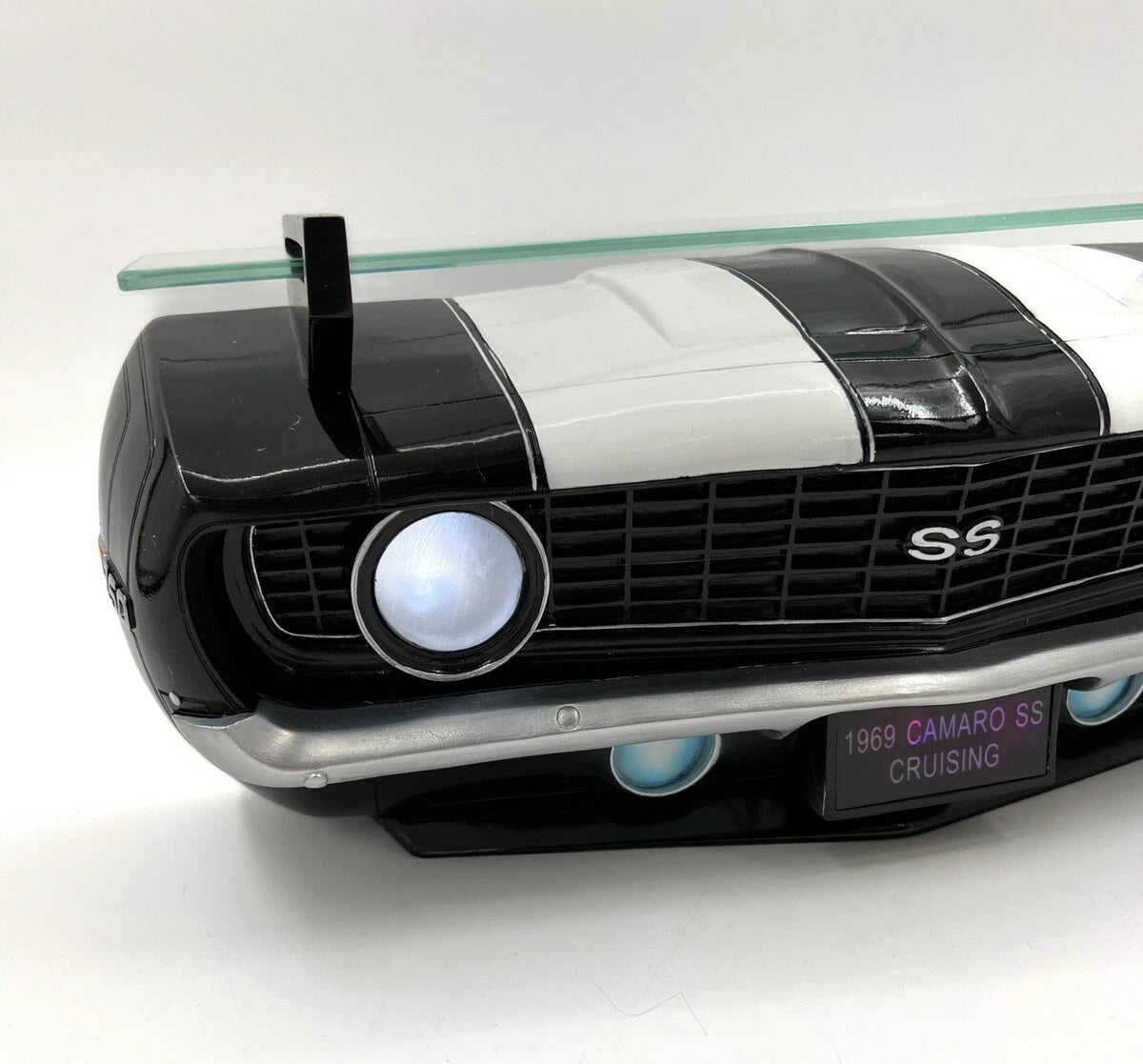 Front Wall Shelf with LED Headlights for 1969 Chevy Camaro SS (1967–1969)