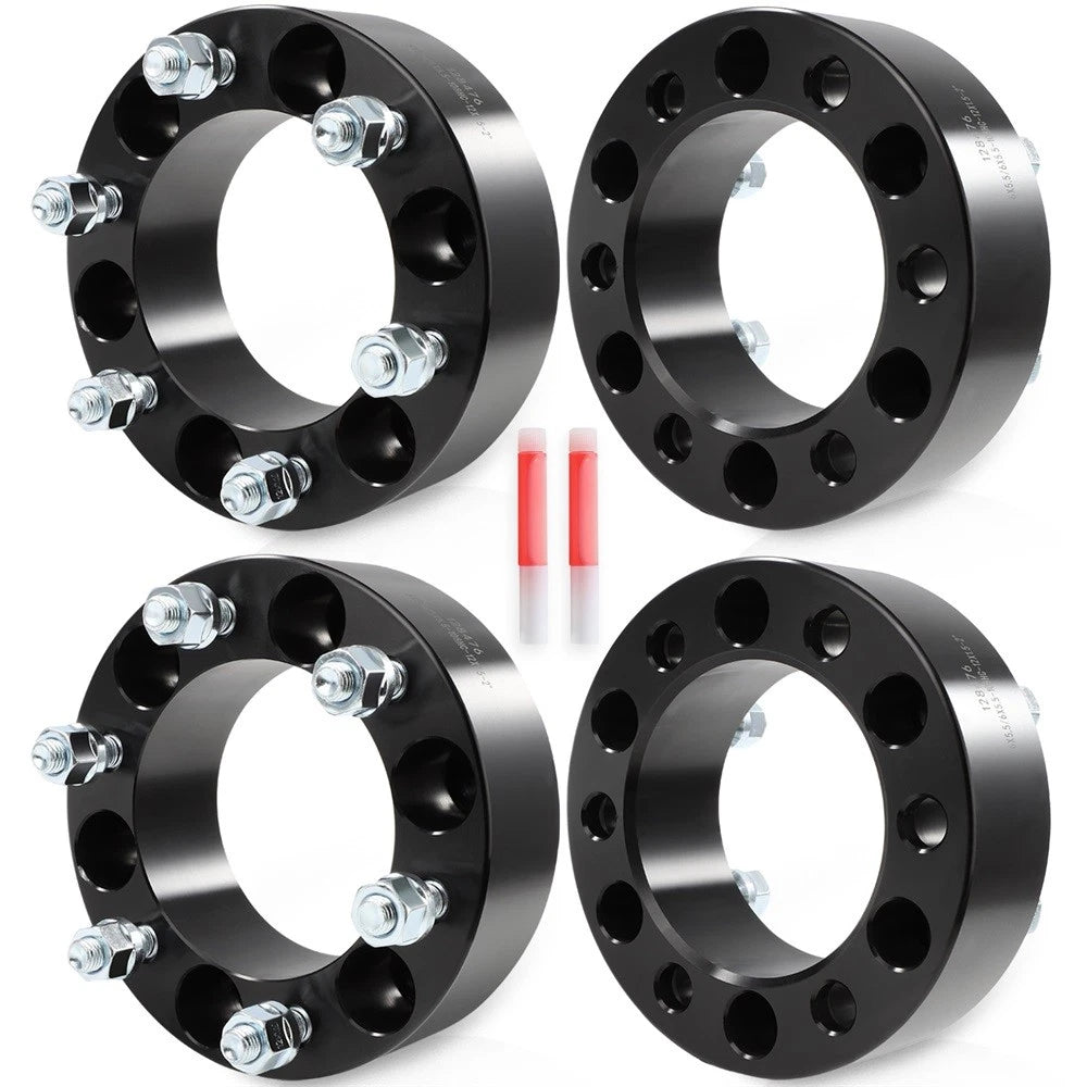 Set of 4 Wheel Spacers 2" 6x5.5 for Toyota FJ Cruiser (2007–2014) & T100 (1993–1998)