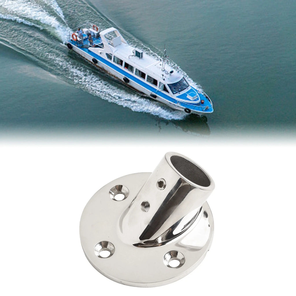 Boat Hand Rail Fitting in Marine Grade Stainless Steel
