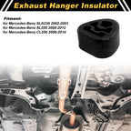 Muffler Exhaust Hanger for Mercedes-Benz SLK230 (2002–2003) 2024920344 Rubber