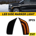 Set of 2 LED Side Marker Lamps for Cadillac Escalade Yukon (2021–2022)