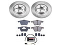 Front Brake Pad and Rotor Kit for Jaguar XJ (2010–2019) PQ594GD