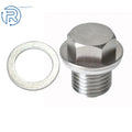 Stainless Steel Oil Drain Plug M14 x 1.5 with Neodymium Magnet for Universal
