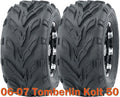 Set of 2 WANDA 16x8-7 ATV Tires for Tomberlin Kolt 50 (2006–2007)