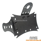 3/4��� Axle Side Mount License Plate Bracket for Old School Cruiser Bobber