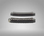2pc Perforated Stainless Steel Side Vent Grilles for 1991-1994 Chevy Corvette C4