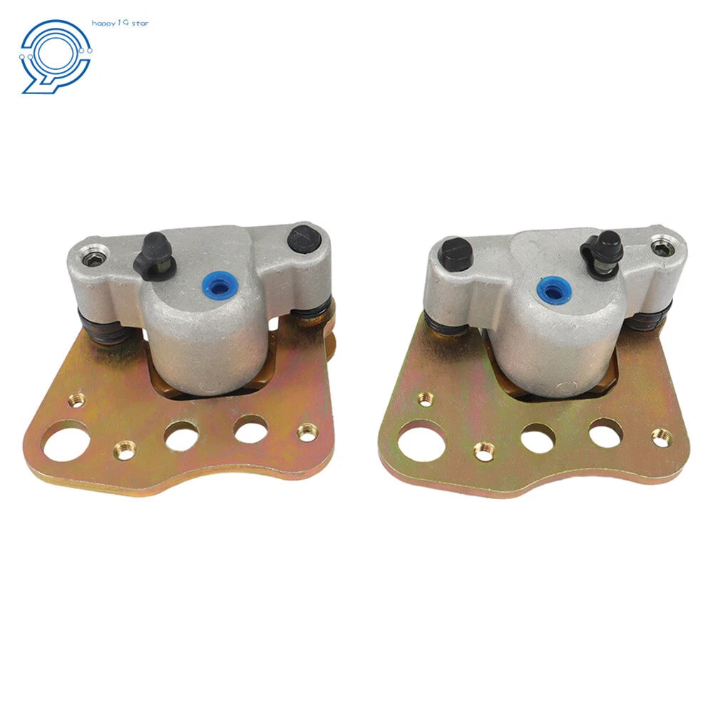 Front LH & RH Brake Calipers with Pads for Polaris Sportsman 335 400 500 600 700 (1998–2008)