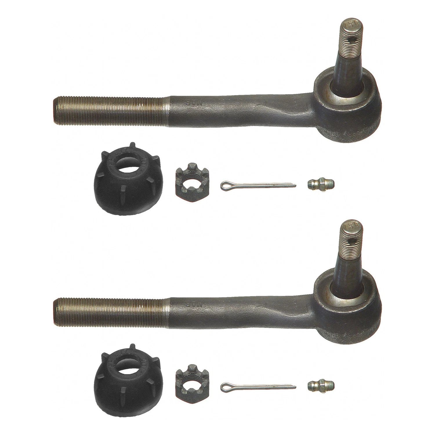 2X Moog Front Outer Steering Tie Rod Ends for GMC Jimmy C10 Suburban (1973–1991)