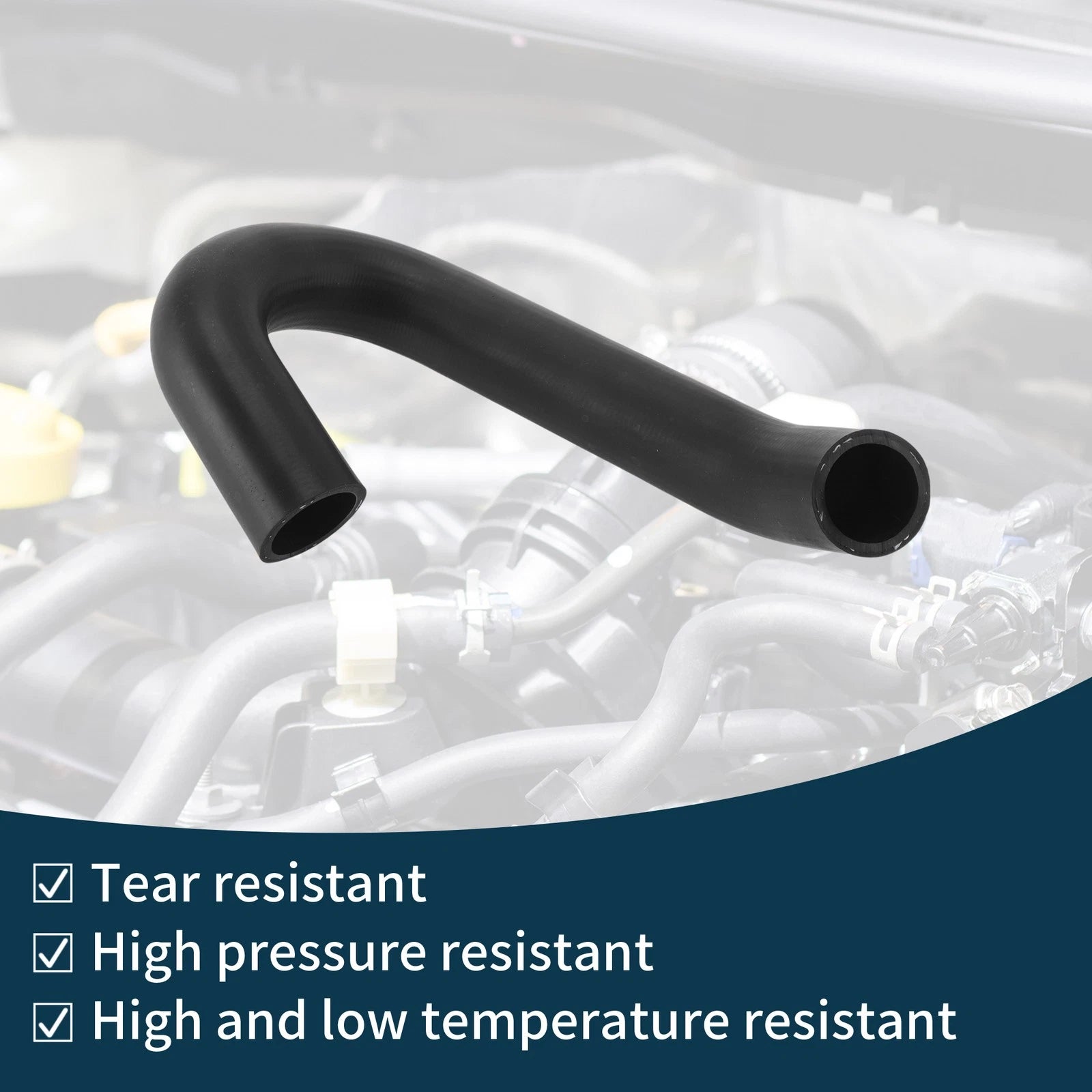 Lower Radiator Hose for Toyota Highlander (2009–2011) No. 16572-36050