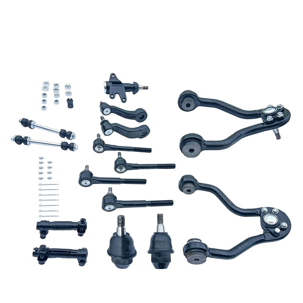 15PC Front Upper Control Arm Sway Bar Ball Joint for Chevy K1500 Tahoe Yukon (1995–2000)