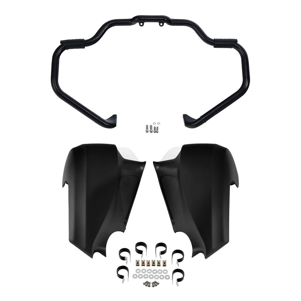 Mustache Engine Guard & Lower Vented Fairings for Indian Springfield (2014–2025)